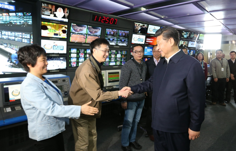 2019年1月25日，十九屆中央政治局在人民日報社就全媒體時(shí)代和媒體融合發(fā)展舉行第十二次集體學(xué)習。習近平總書(shū)記主持學(xué)習并發(fā)表重要講話(huà)。