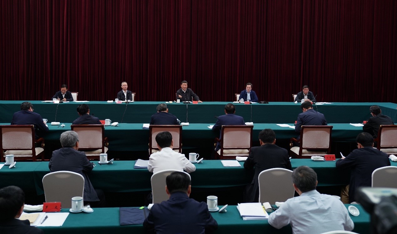 2019年5月20日至22日，中共中央總書(shū)記、國家主席、中央軍委主席習近平在江西考察，主持召開(kāi)推動(dòng)中部地區崛起工作座談會(huì )并發(fā)表重要講話(huà)。新華社記者 謝環(huán)馳 攝 